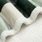 Americanflat - Fleece and Sherpa Throw Blanket - Oversize Plaid - 50x60 Inch - Green